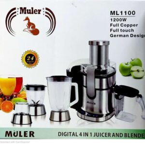 دستگاه ۴ کاره دیجیتال مولر مدل MU-1200S تمام استیل